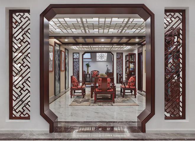 调奢华的中式装修ky开元棋牌低(图3)