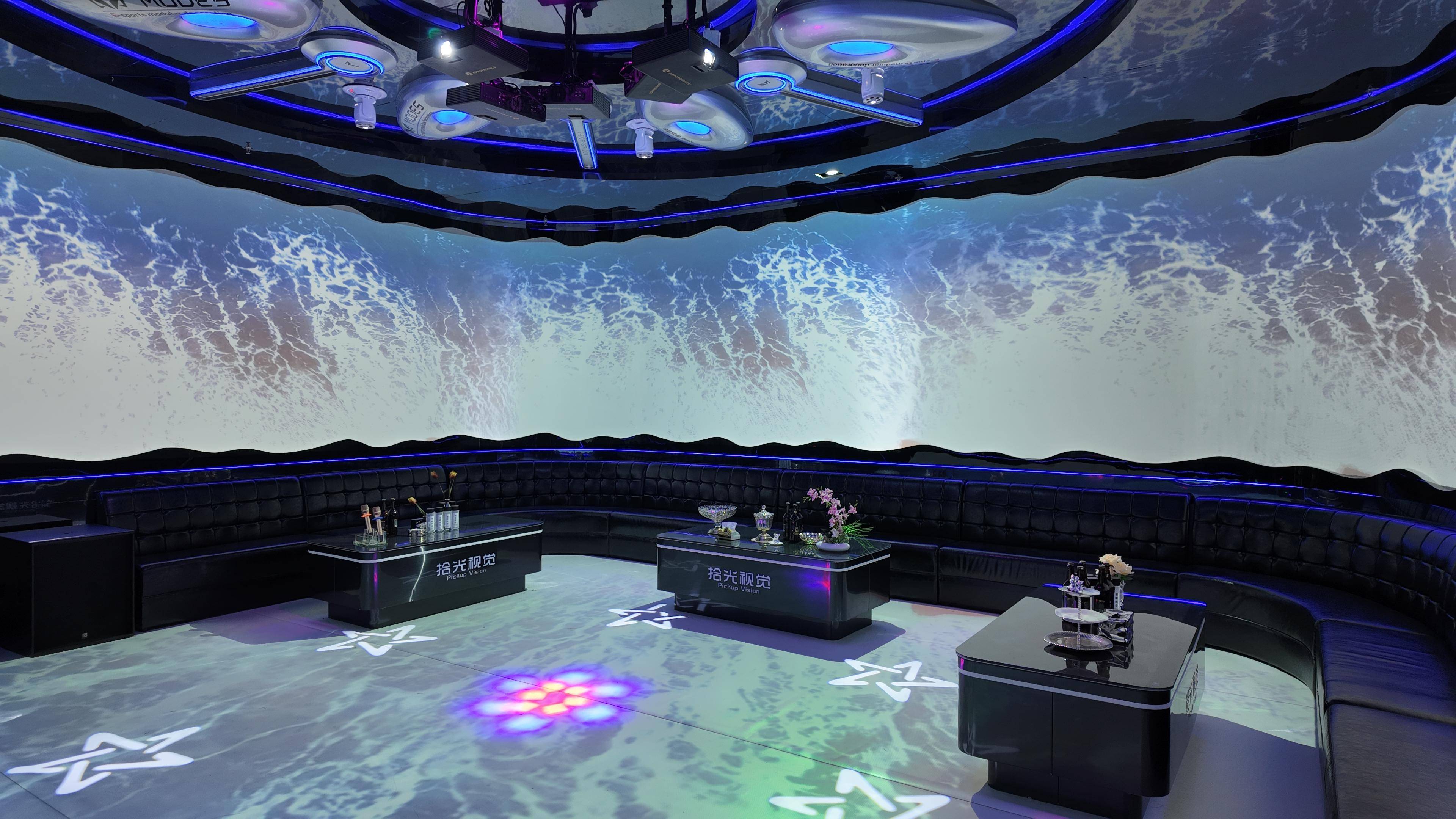 全息餐饮场景设计专家打造沉浸式用餐新体验开元棋牌广州拾光数字技术有限公司：光影(图3)